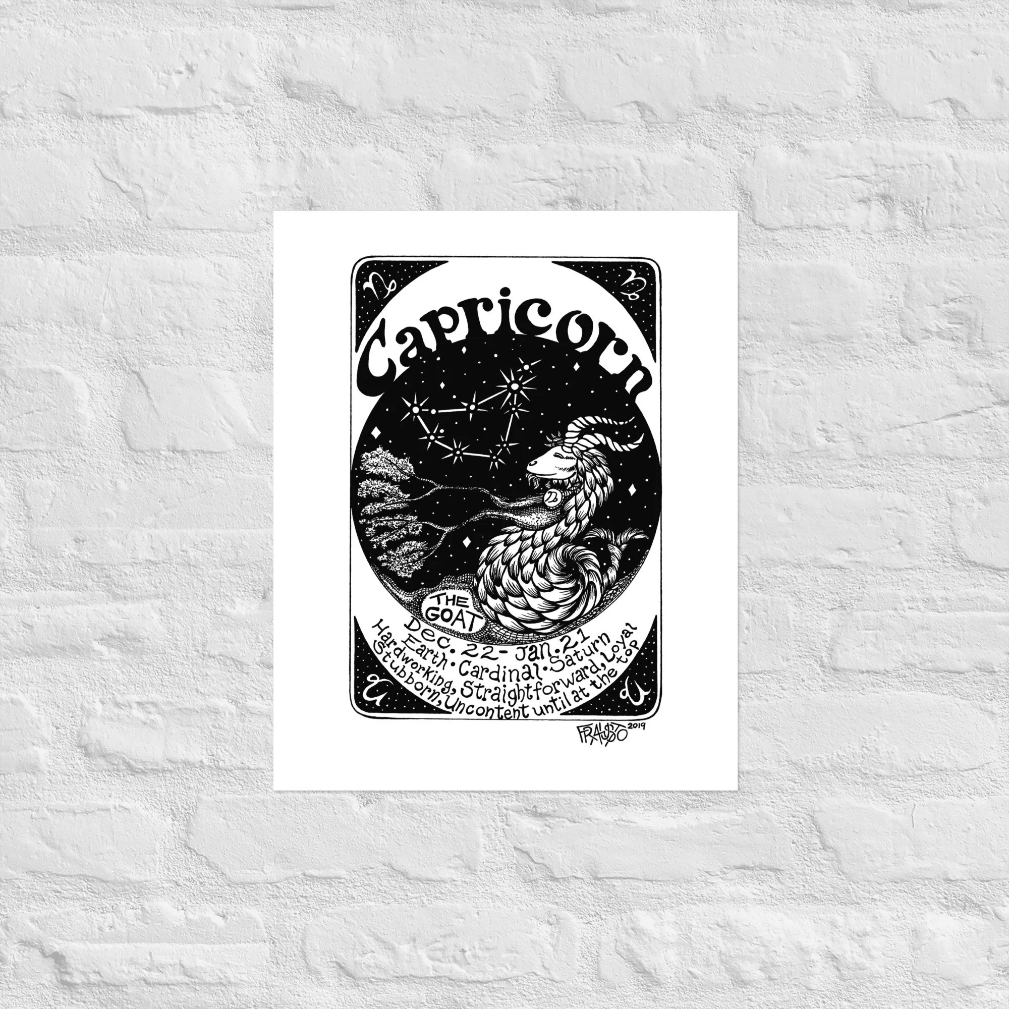 CAPRICORN PRINT