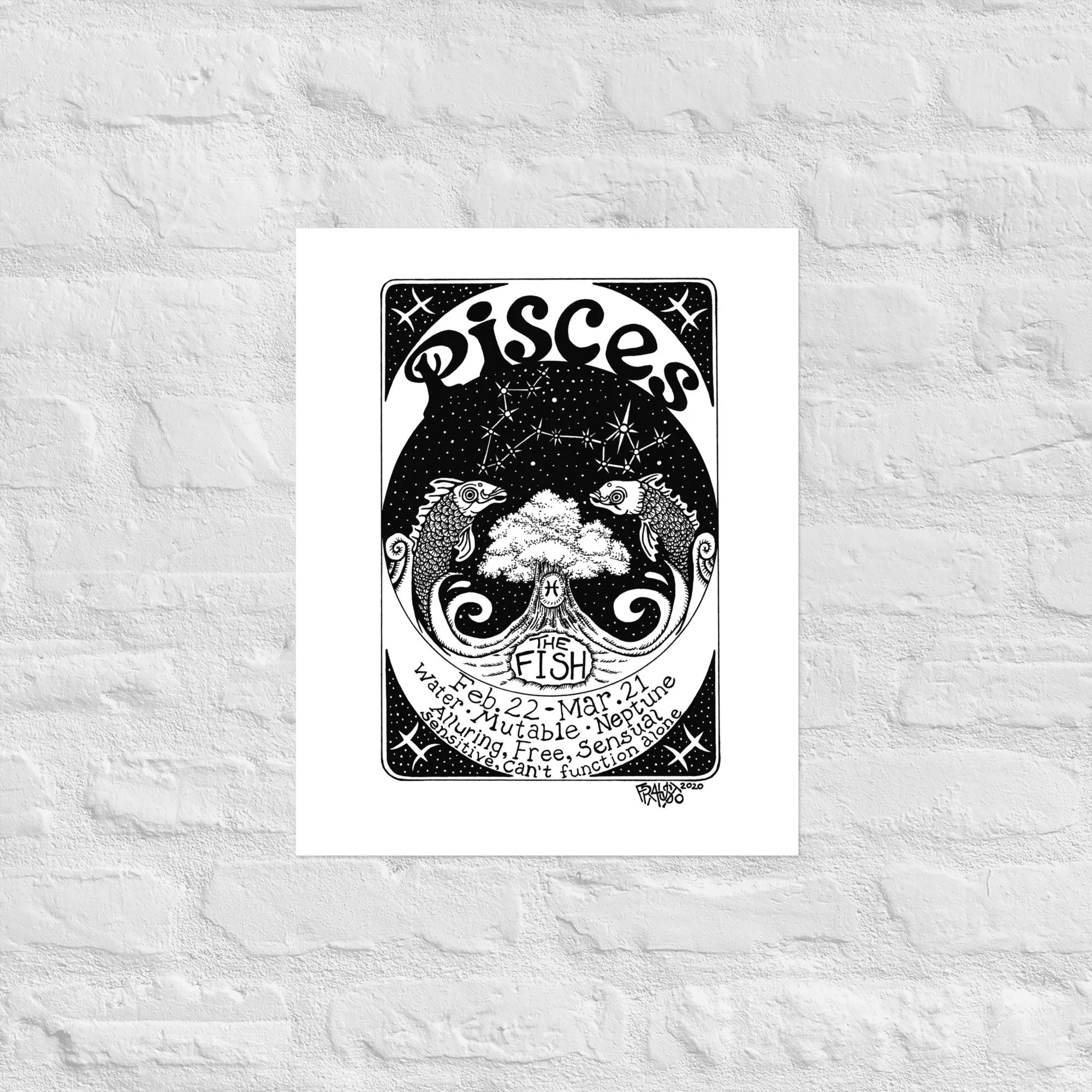 PISCES PRINT