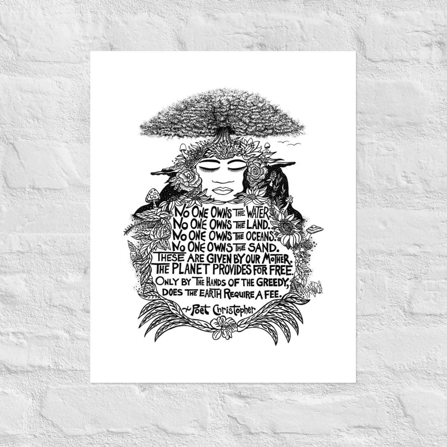 User Fee Print By Artist Rick Frausto