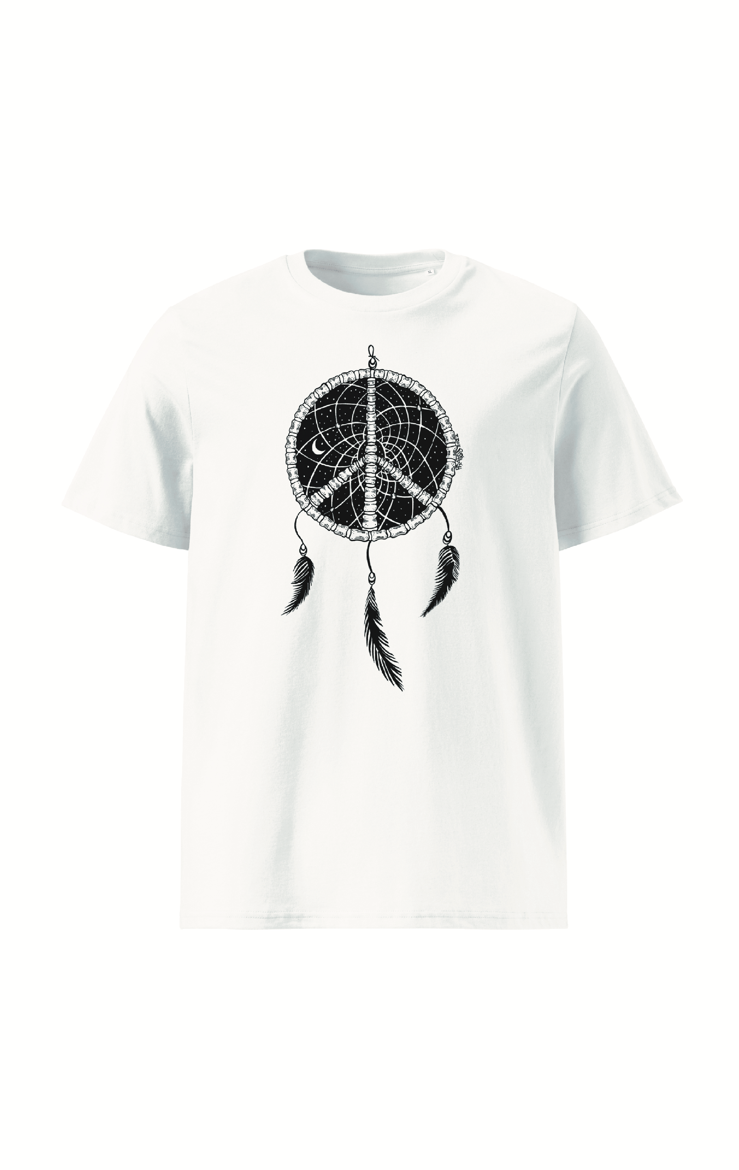Dreamcatcher Organic Cotton T-Shirt By Artist Rick Frausto