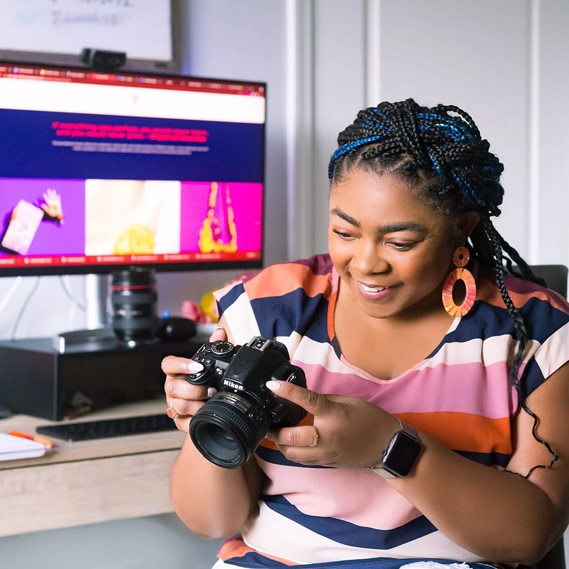 So I decided for my birthday to have a close friends and family launch party tonight.. why am I nervous??? 
I guess as a creative you really don’t know how people will perceive you or your work. That’s the nerve-wrecking part. 
But a wi