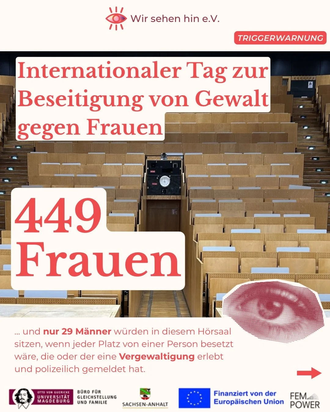 #Triggerwarnung &middot; Anl&auml;sslich des Internationalen Tages zur Beseitigung von Gewalt gegen Frauen haben wir uns der Frage angenommen: Wie w&uuml;rde die Verteilung von Betroffenen einzelner Straftaten gegen die sexuelle Selbstbestimmung auss