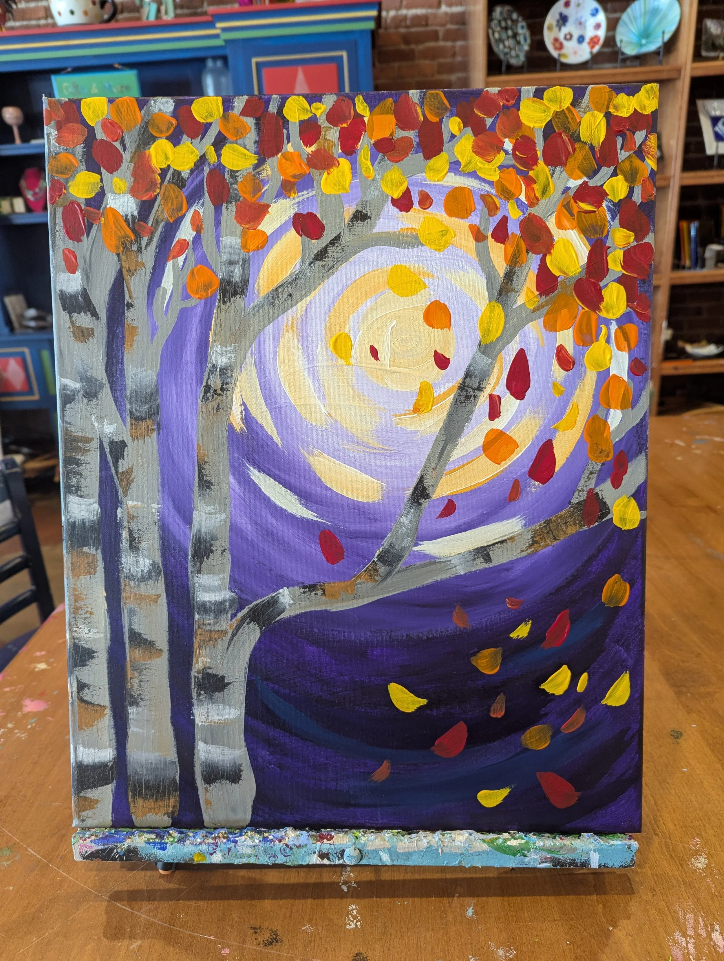 “Autumn Trees” Canvas Class