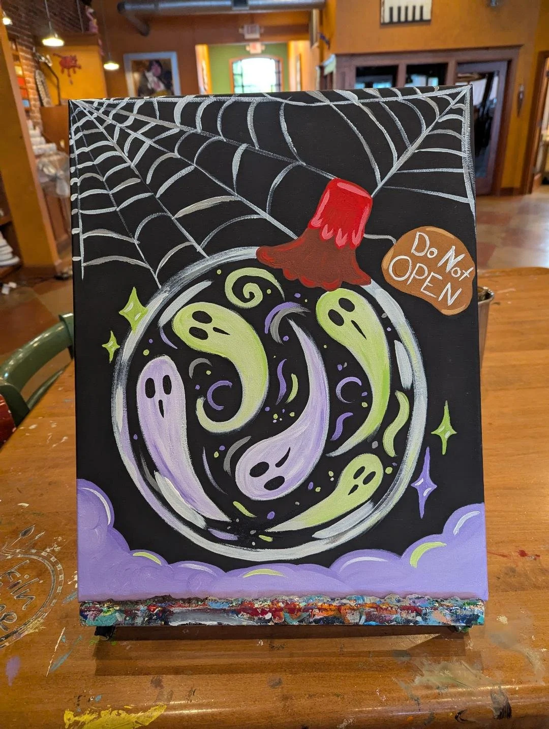 “Haunted Potion” Canvas Class