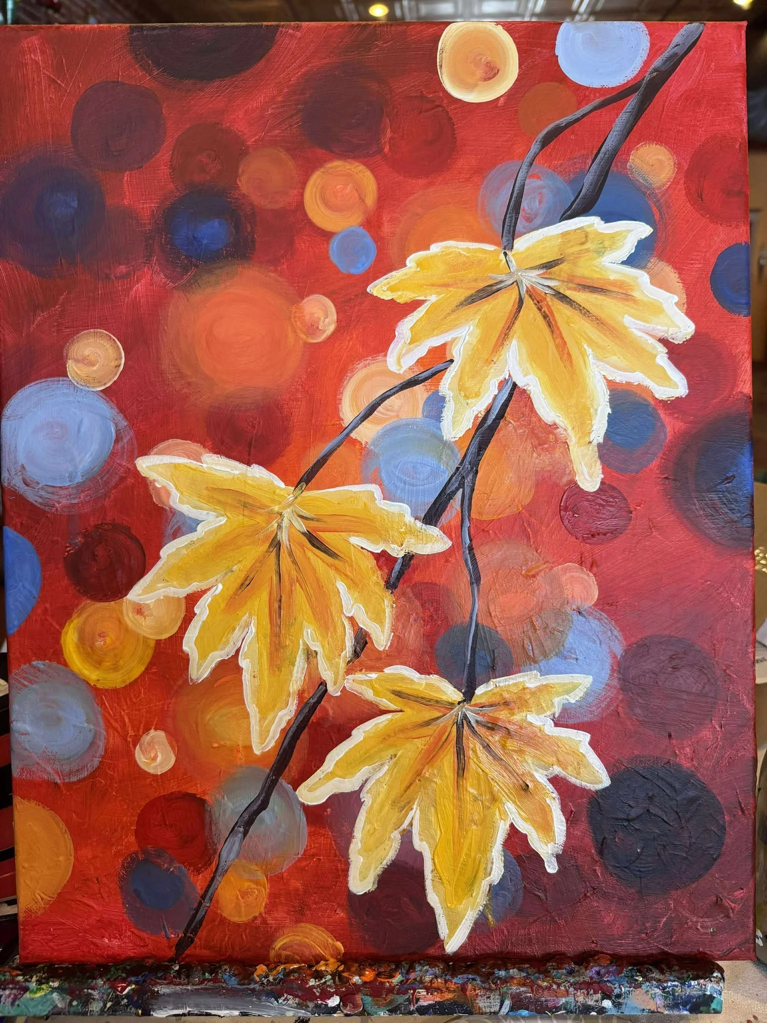 “Autumnal Glow” Canvas Class