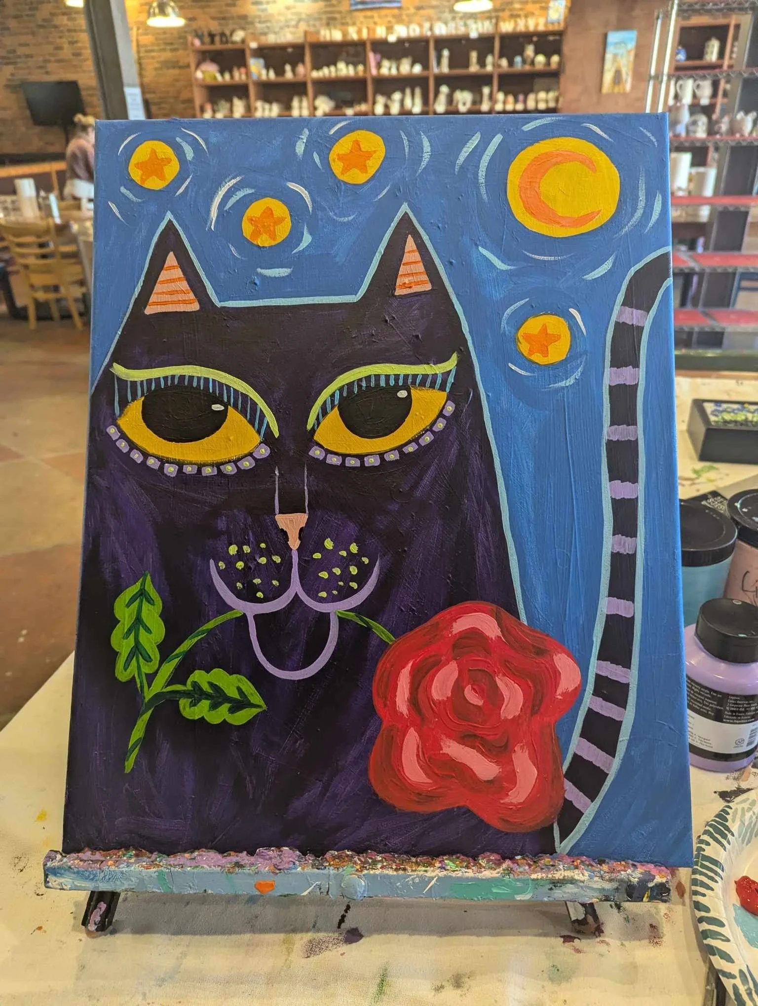 “Mi Amor” Canvas Class 