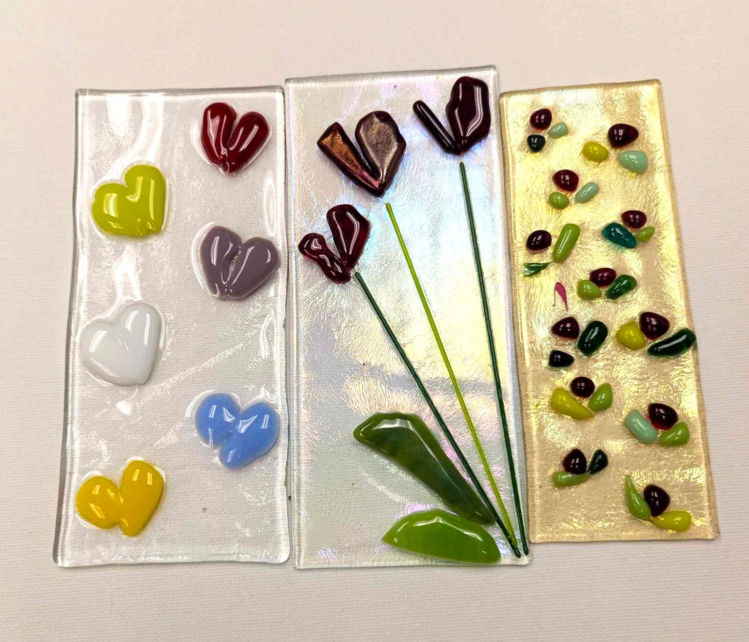 Fused Glass Suncatchers