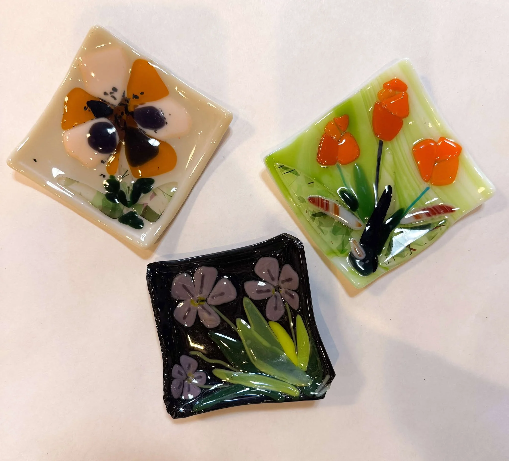 Fused Glass Trinket Dish 