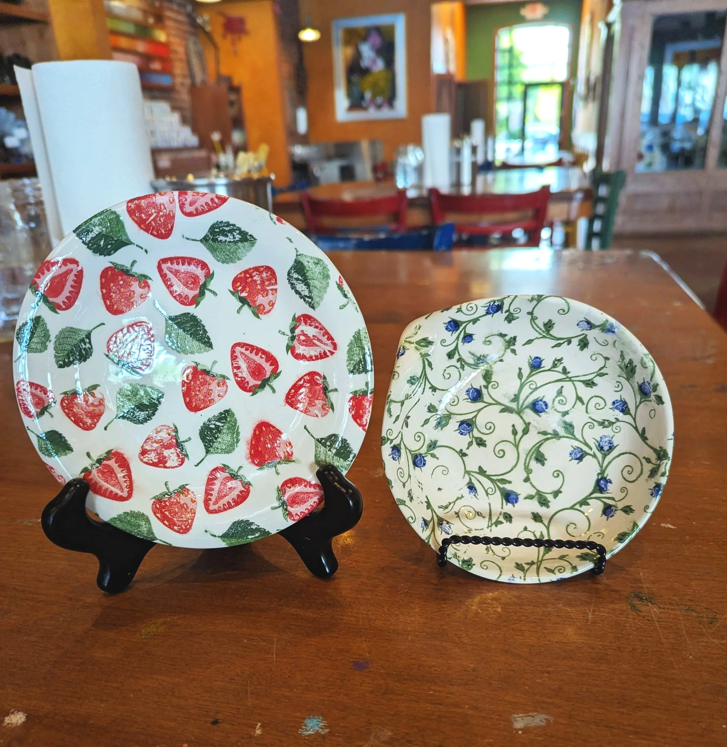 Transfer Paper Pottery Class