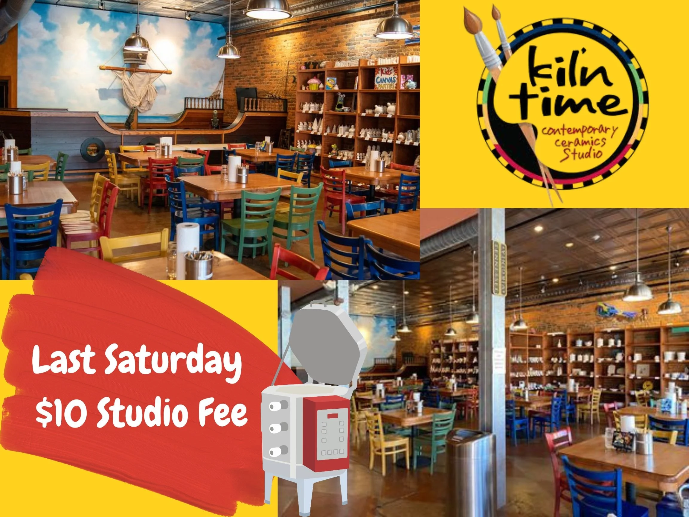 $10 Saturday Studio Fees 