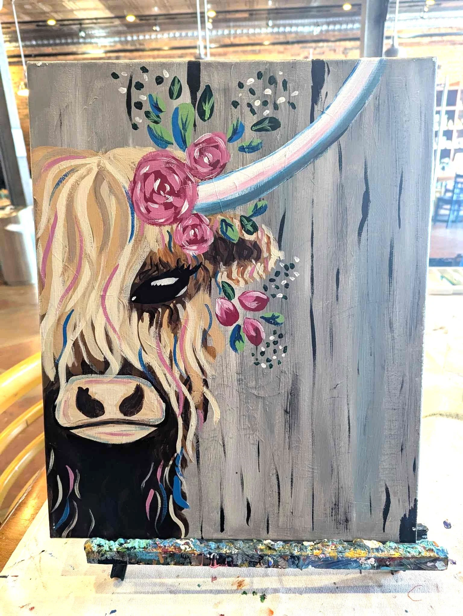 “Highland Cow” Canvas Class