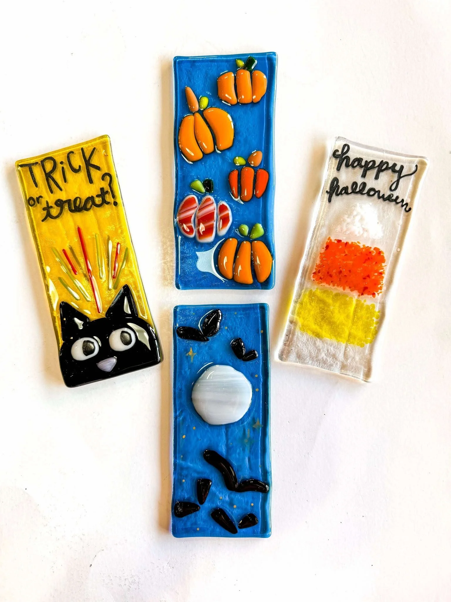 Fused Glass Suncatchers 
