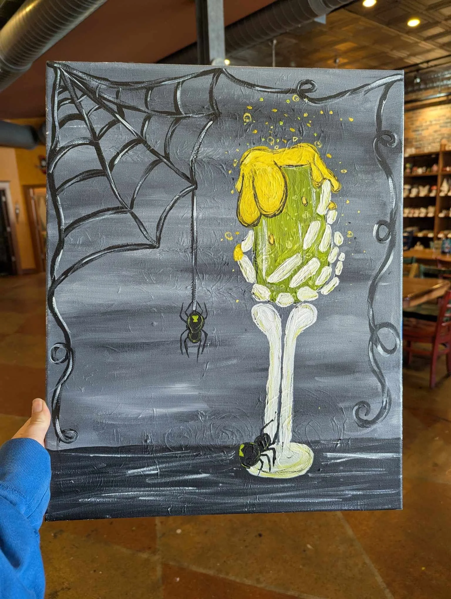 “Drinks in the Monster Mash” Canvas Class