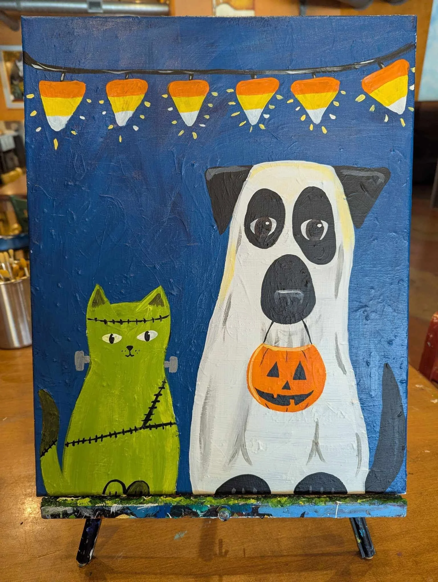 “Trick or Treat?” Canvas Class 