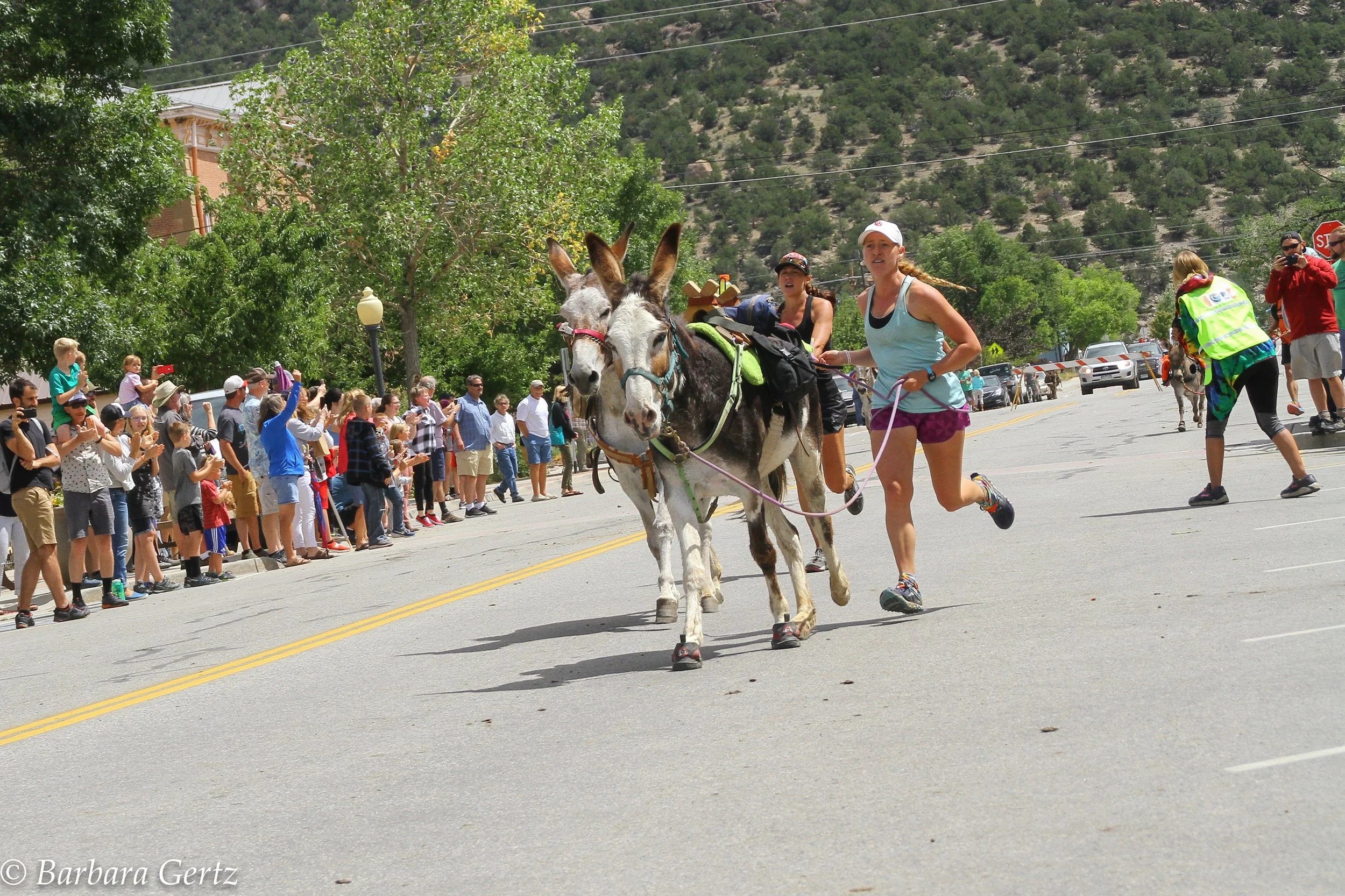 Buena Vista "Curitis Imrie Day" pack burro race