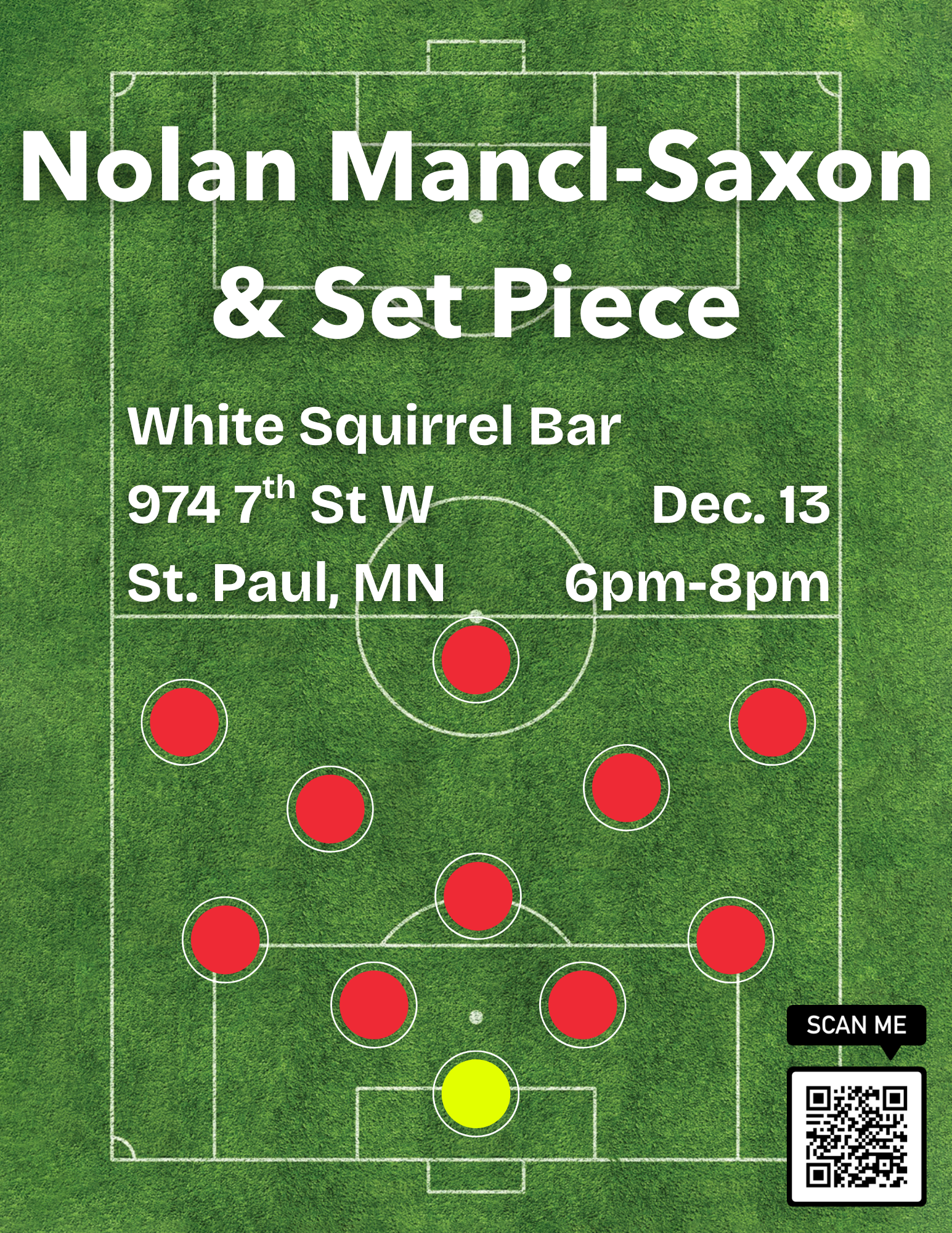 Nolan Mancl-Saxon & Set Piece @ White Squirrel