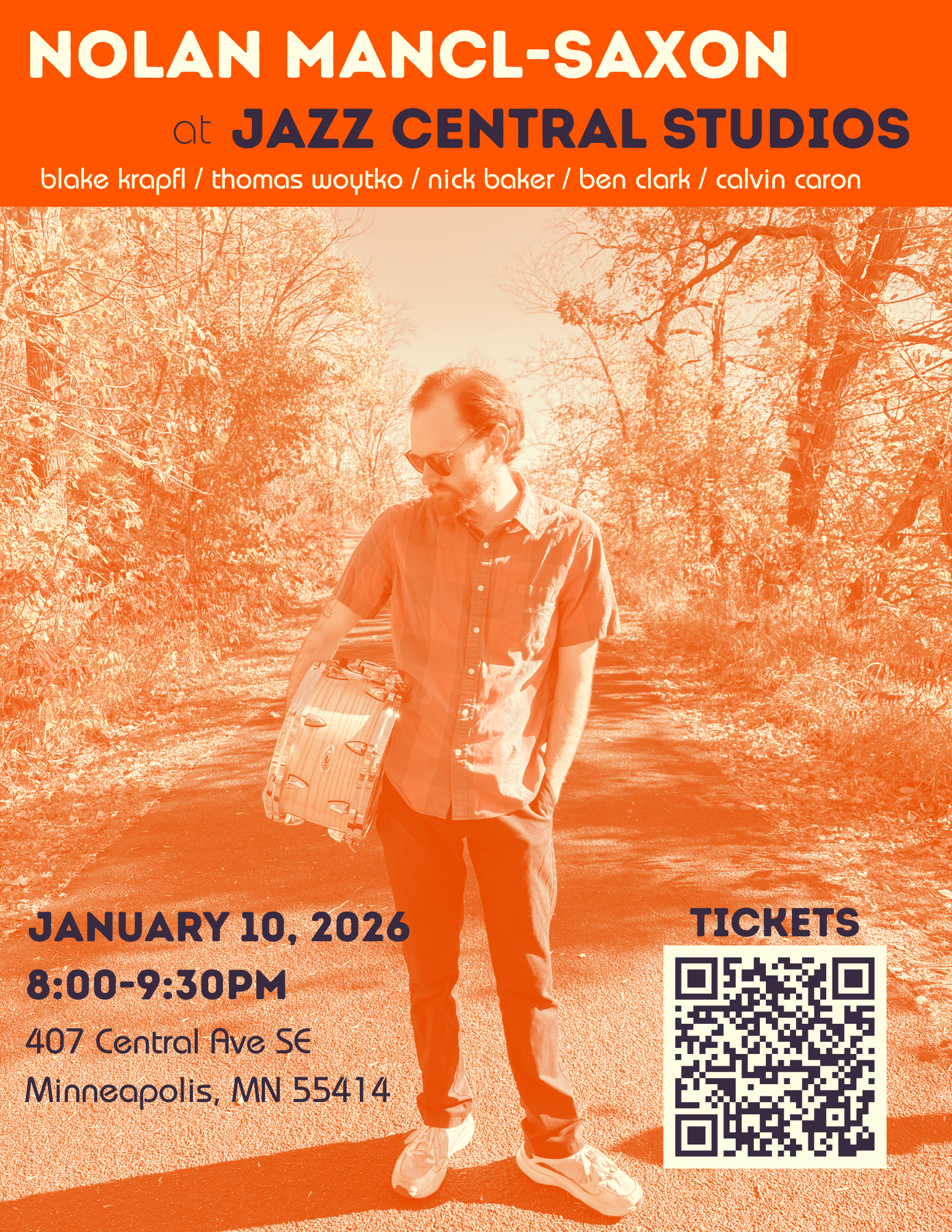 Nolan Mancl-Saxon @ Jazz Central Studios