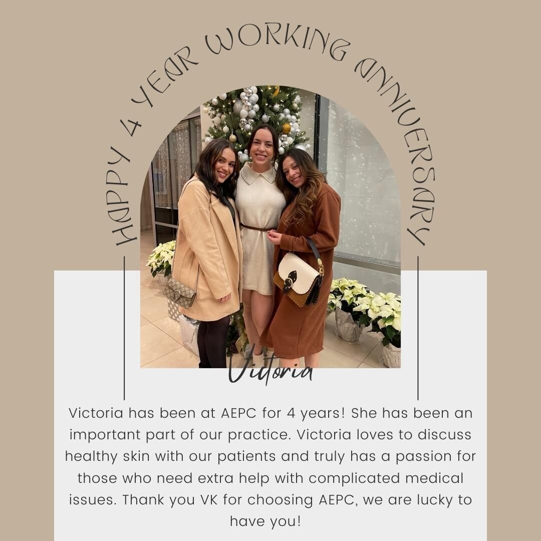 We have the best team! VK (Victoria) has been at our practice for 4 years! VK has been an important part of our success. 

👏🏻We believe communication, culture awareness, and teamwork truly makes a difference in patient care. 

Every Wednesday we ha