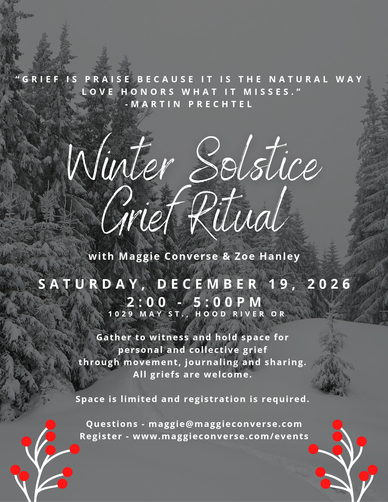 Winter Solstice Grief Ritual