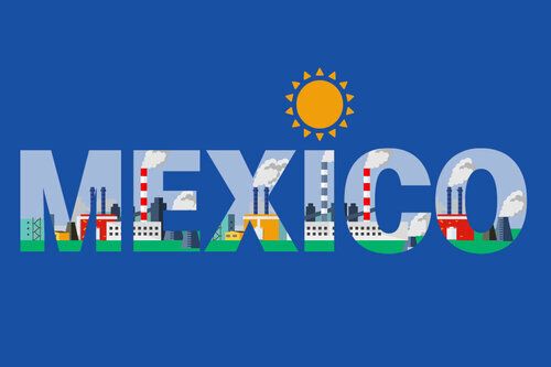 Fueling Mexico’s Economic Transformation. Illustration for Newsroom page, feature story illustration and social media graphic