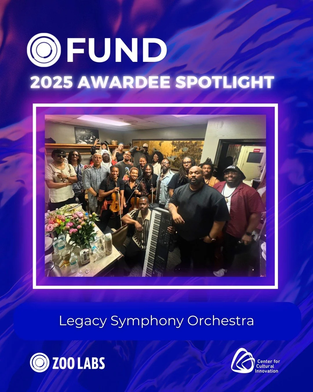 ⭐️2025 FUND AWARDEE SPOTLIGHT⭐️

We&rsquo;re excited to announce the next $15K grantee of the 2025 Zoo Labs: FUND&ndash;&ndash;Legacy Symphony Orchestra!

&ldquo;Legacy Symphonic Orchestra is an Oakland-based ensemble and creative agency that centers
