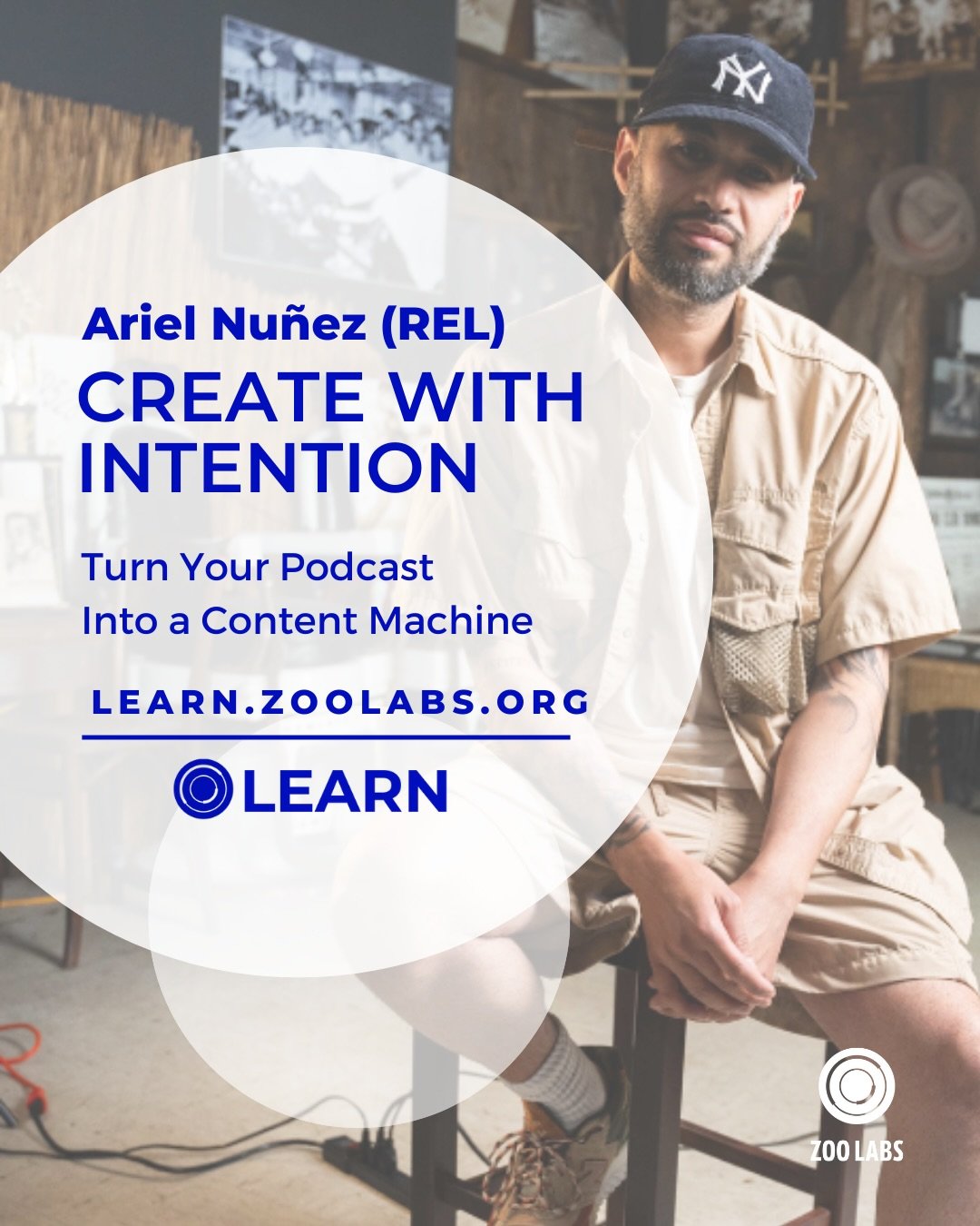 Podcasting is an art &ndash;&ndash; and REL is here to show you how it&rsquo;s done.

Ariel Nu&ntilde;ez (REL) is a filmmaker, creative director, and founder of production agency, @artofstorytelling.co - as well as the host of @storytellersonly - a p