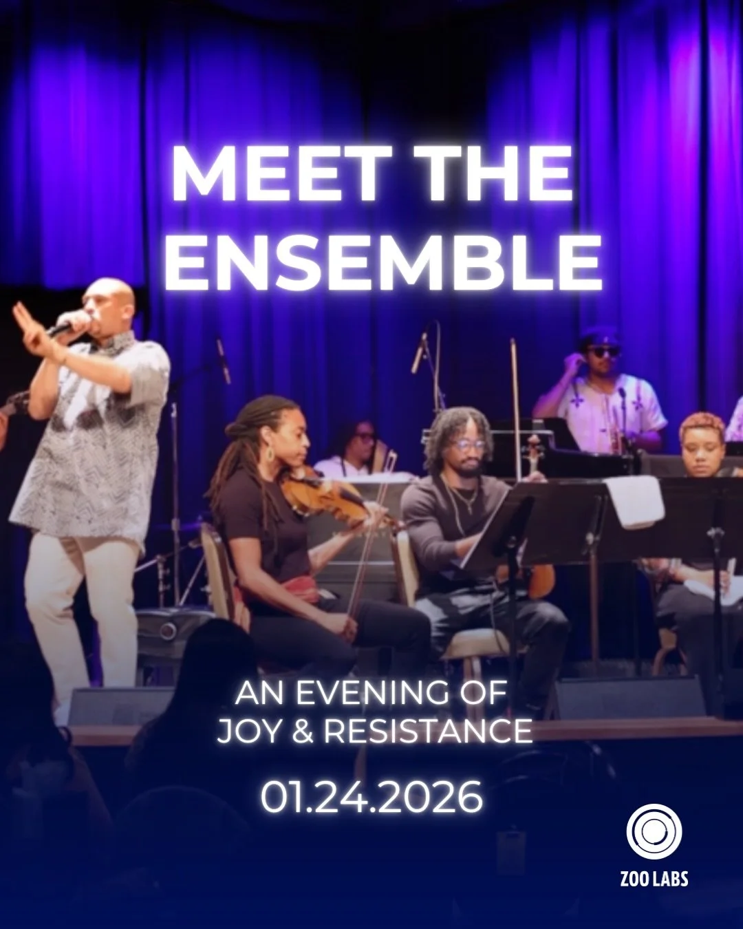&ldquo;An Evening of Joy and Resistance&rdquo; is just around the corner&hellip; meet the talented musicians who will bring a beautiful mix of classical symphonic and rich contemporary to the stage on Jan 24, 2026! 🔥

🎹 Kev Choice @kevchoice is a p