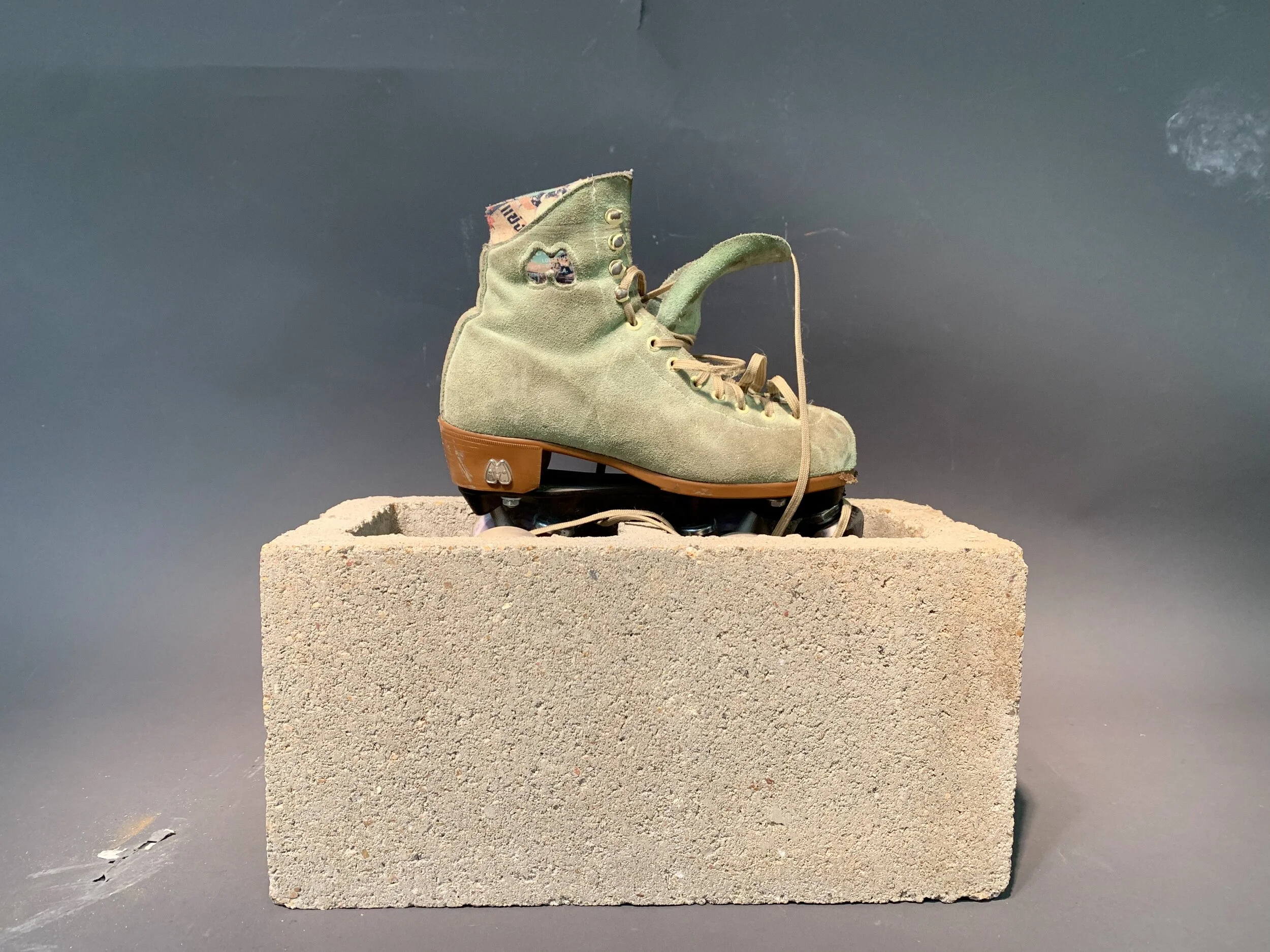 "Immobility," 2019
Skate and cinder block
2019