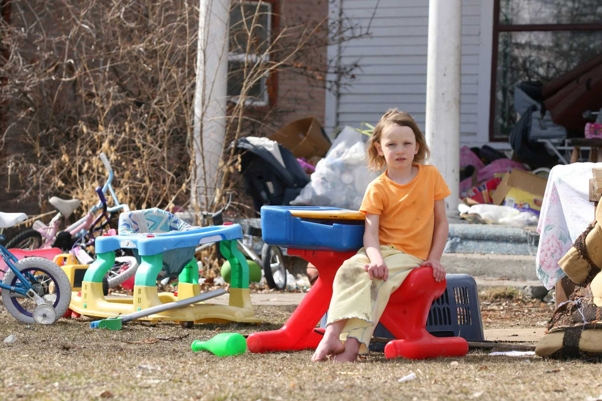 Study: Poverty harms brain development in children