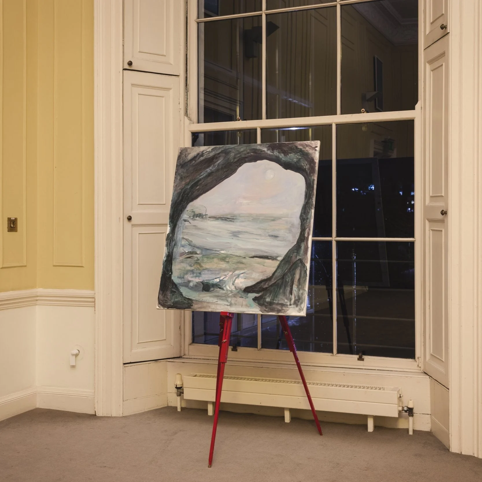 ‘Shifting Tides’ 2023 oil on canvas, 82cm x 92cm. 