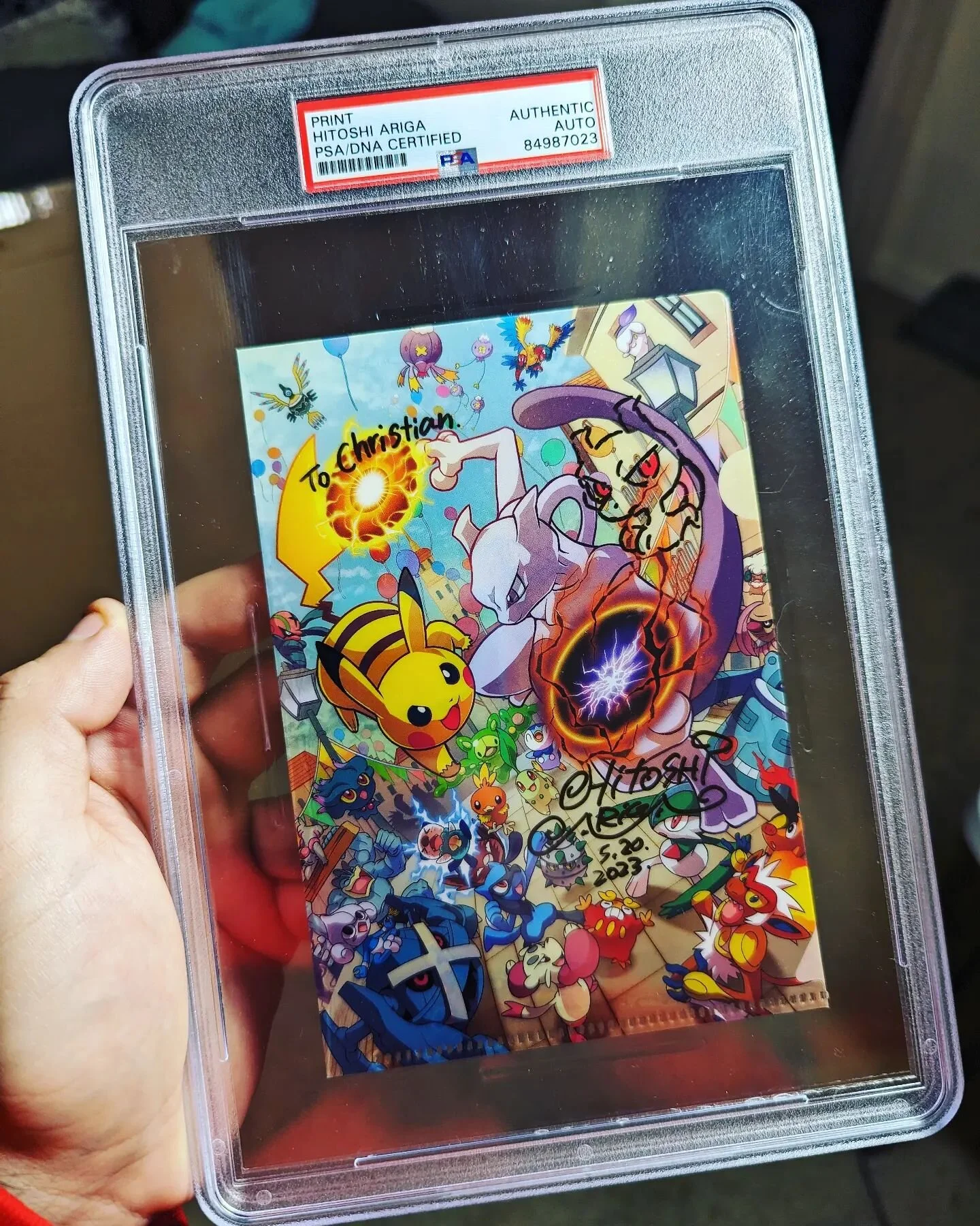 This came out pretty rad. I really liked this artwork but all I could find was this clear file, randomly on a Japanese site for like $8 so I bought it.  Last minute decision, the only piece I had with Mewtwo on it and really wanted a Mewtwo sketch. E