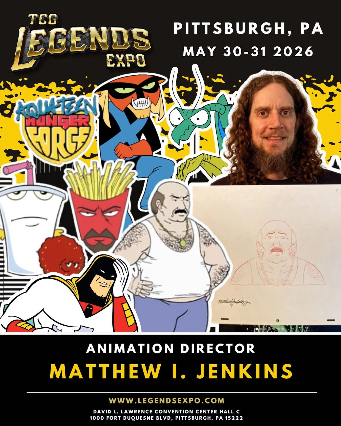 Matthew I. Jenkins is a veteran animation director and art director with over 25 years in the industry. He started as an assistant on Space Ghost Coast to Coast and went on to design and direct Adult Swim staples including The Brak Show and Aqua Teen