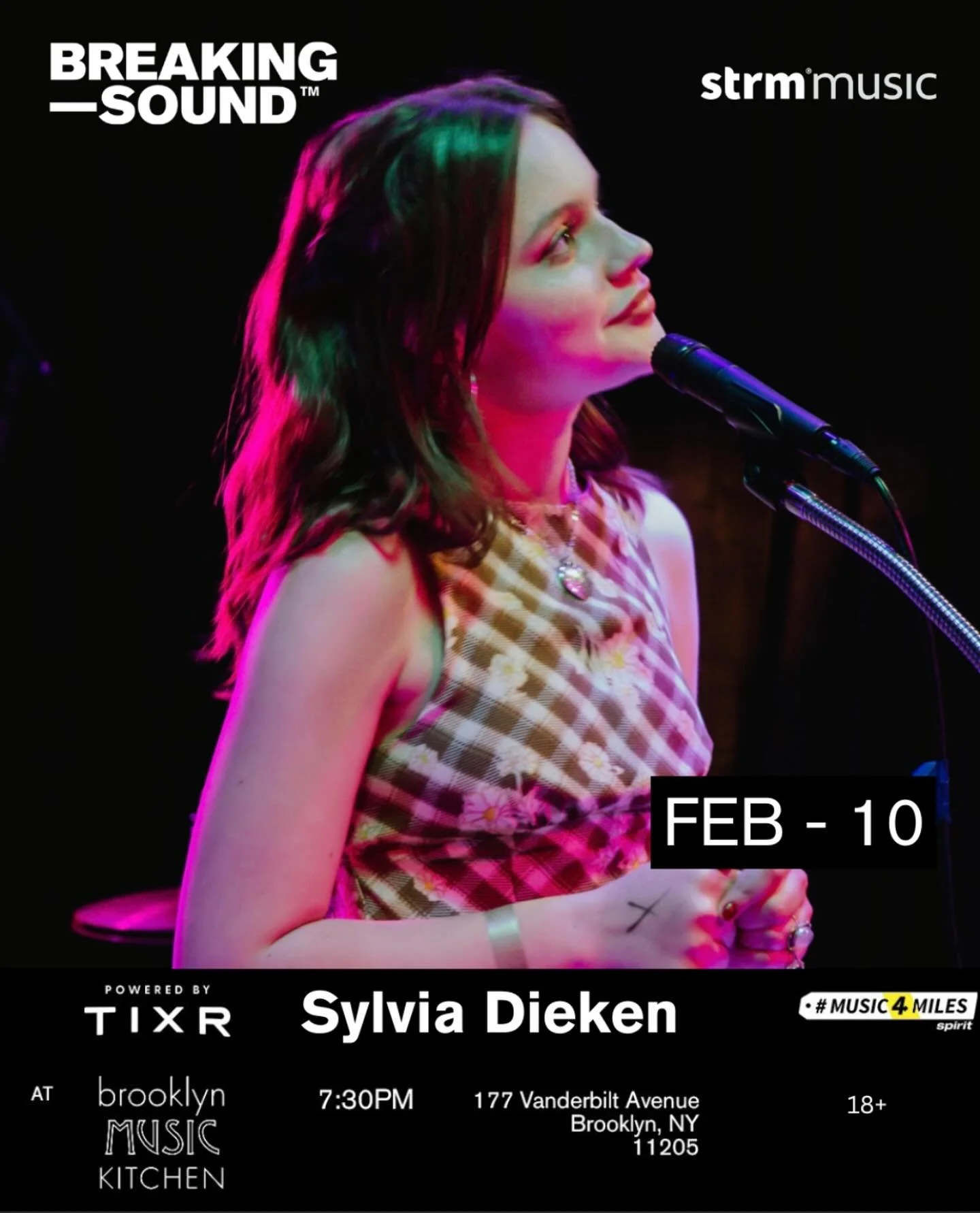 nyc! show! another breaking sound show! brooklyn music kitchen! be! there! !!!!