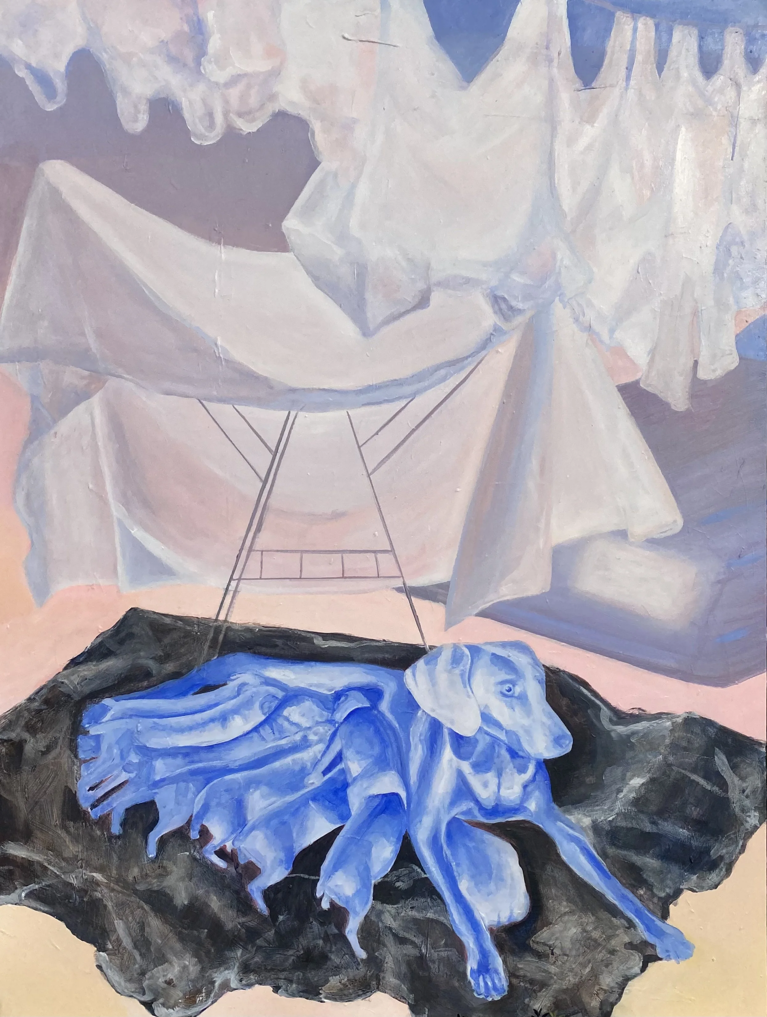 Grace Abounds All the More 36x48’2 acrylic on canvas 