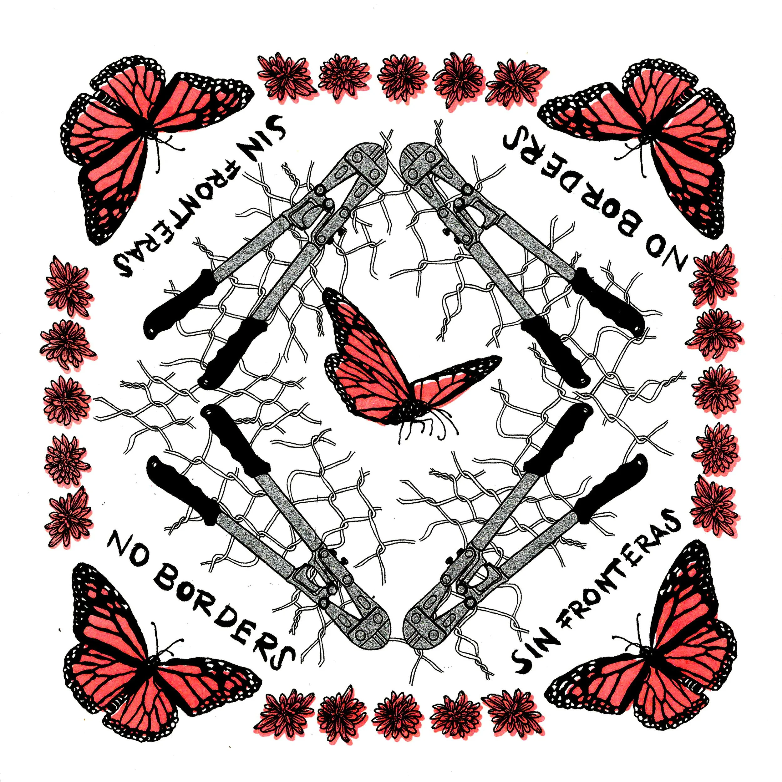 No Borders, Sin Fronteras Print