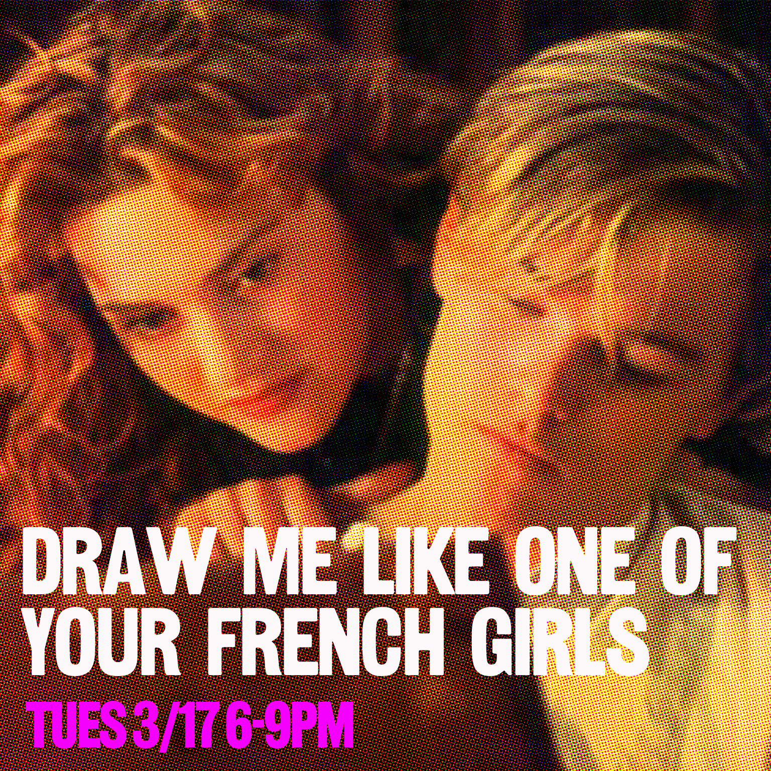 Figure Drawing Night - 3/17