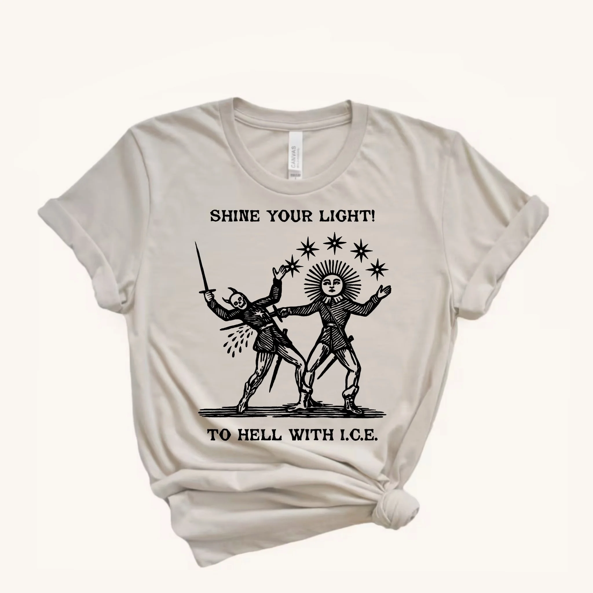 SHINE A LIGHT! TO HELL WITH I.C.E.