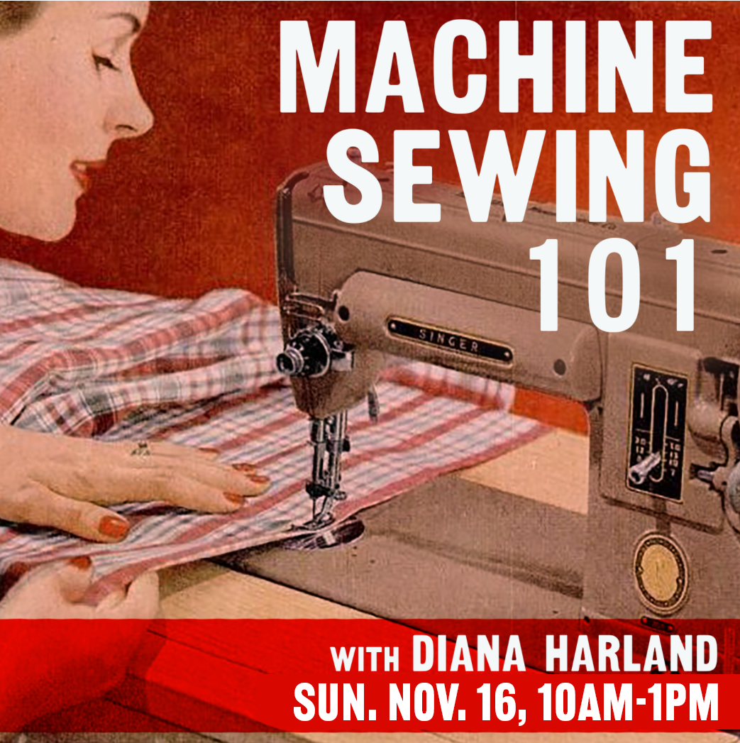 Intro to Machine Sewing - 11/16