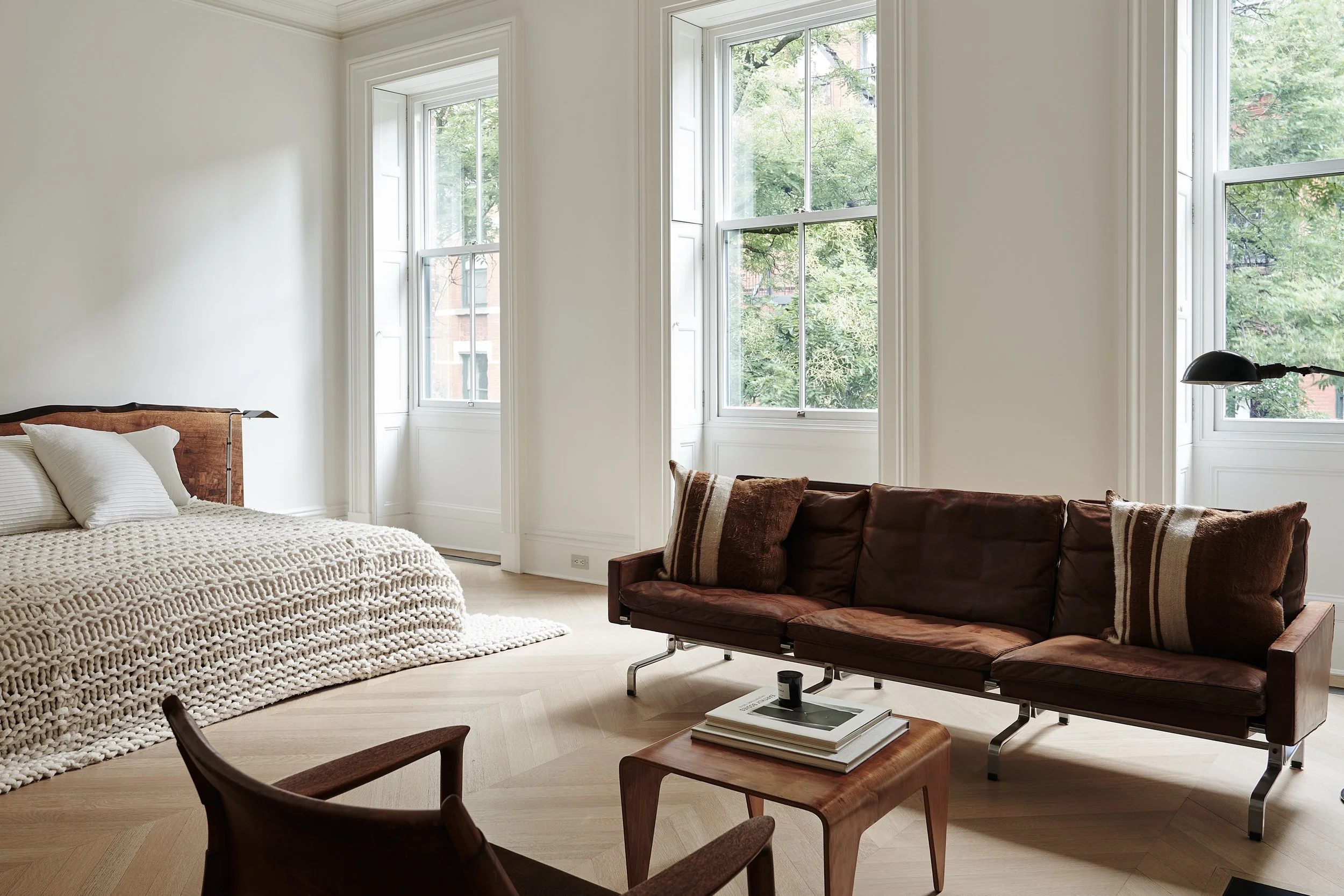 bedroom  in fabien barons west village townhouse by JGNA