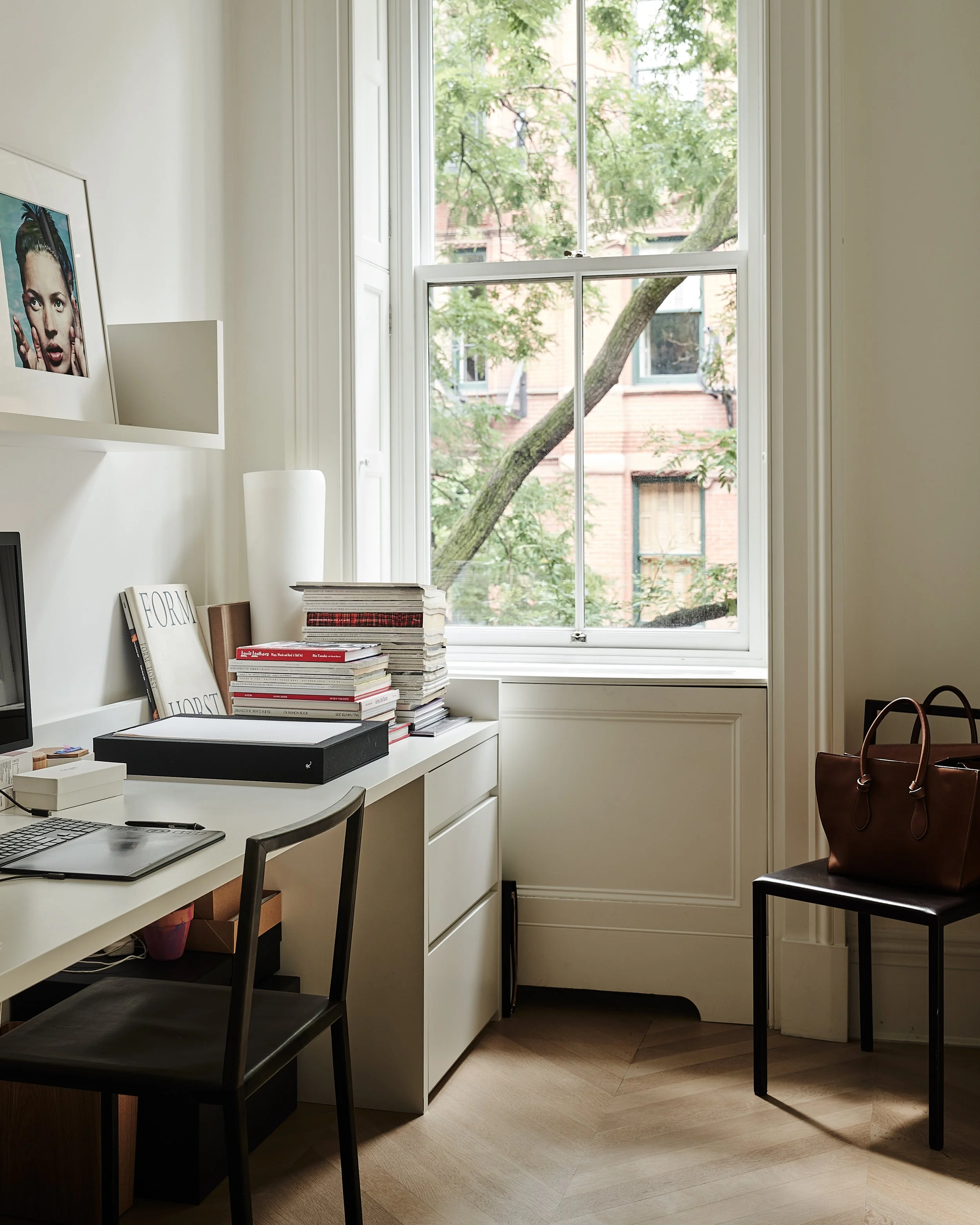 work office study space in fabien baron resdience townhouse by JGNA