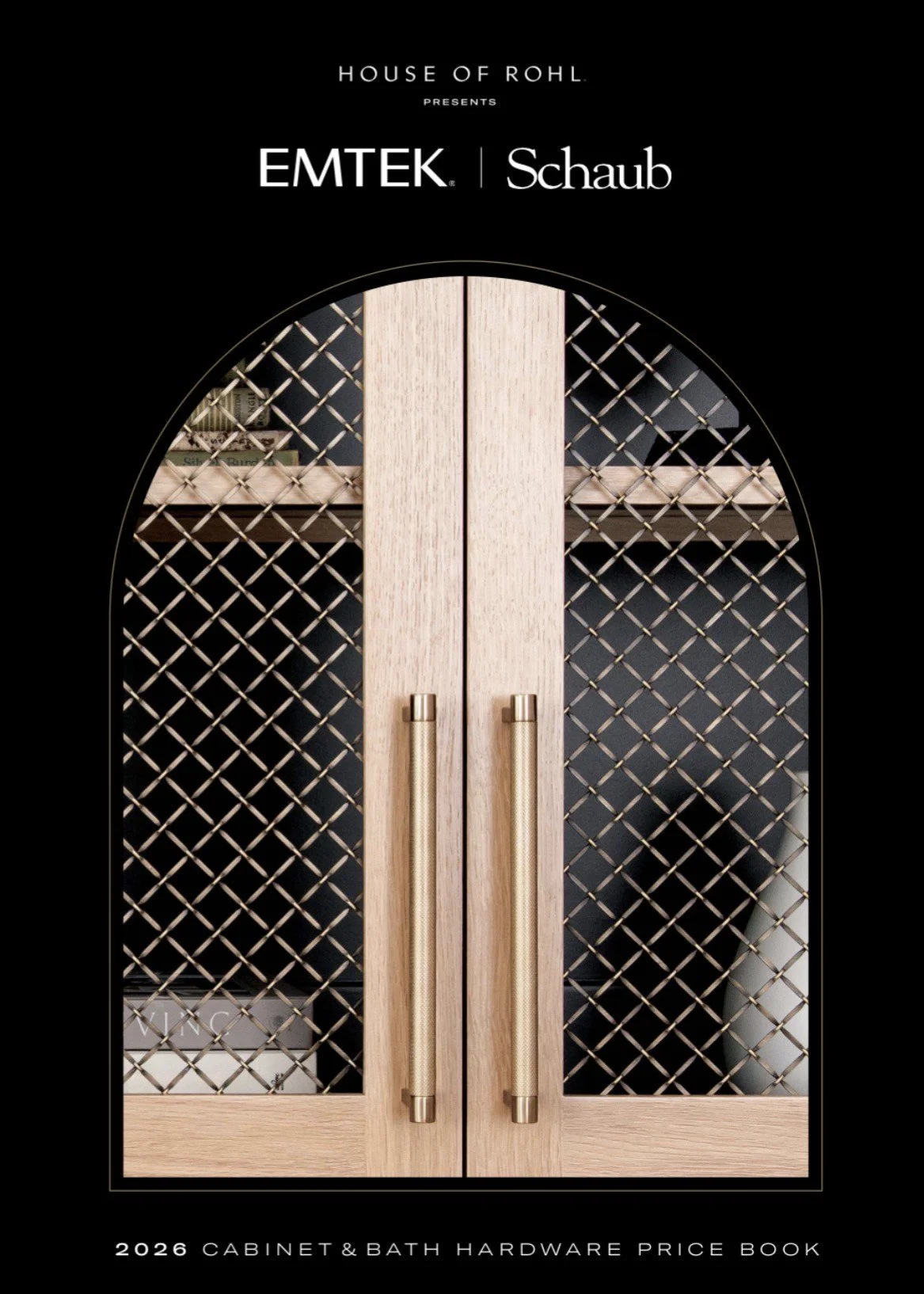 Cabinet Hardware Price Book Cover - 2026