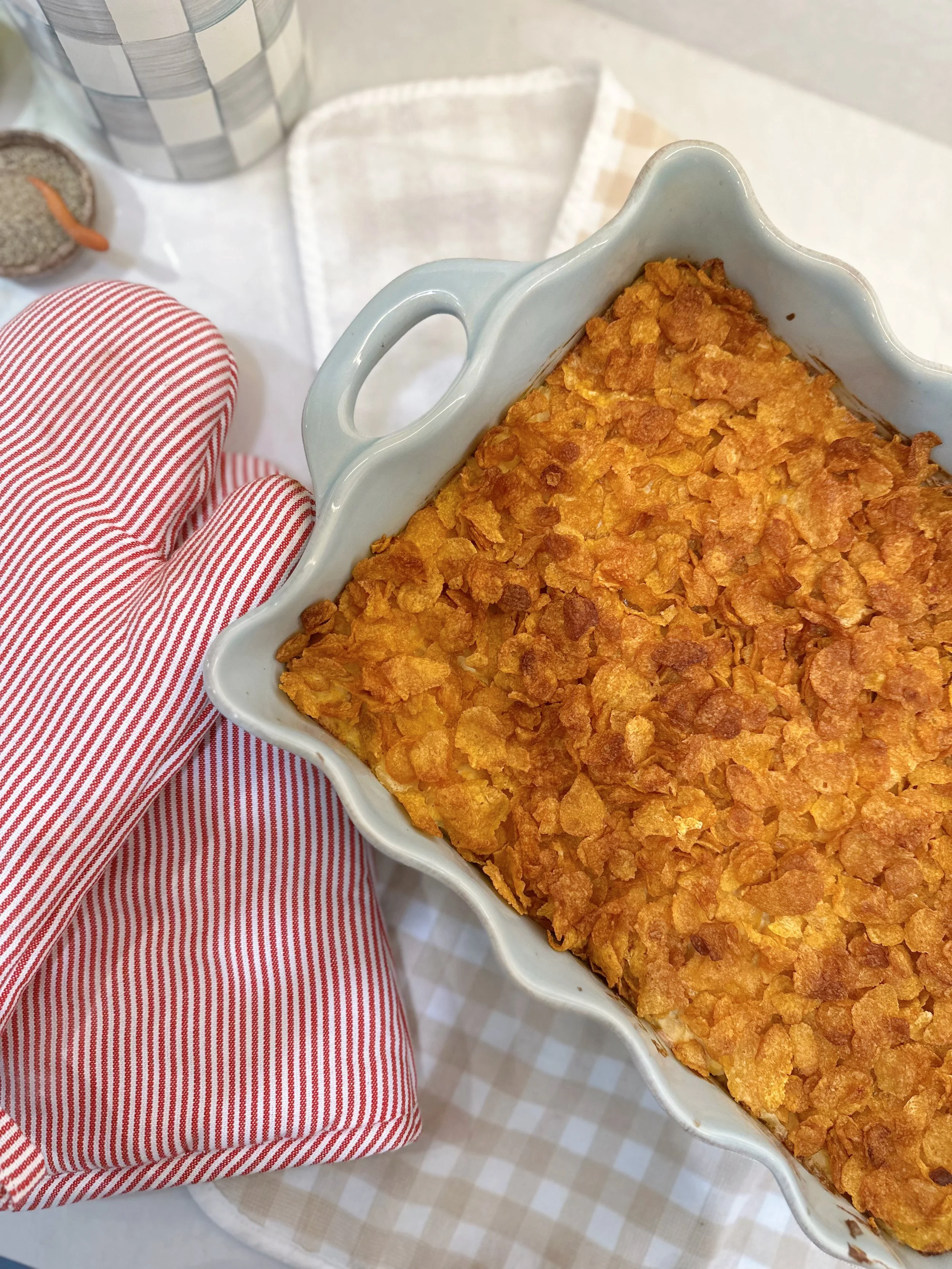 Dump &amp; Bake Hash Brown Casserole