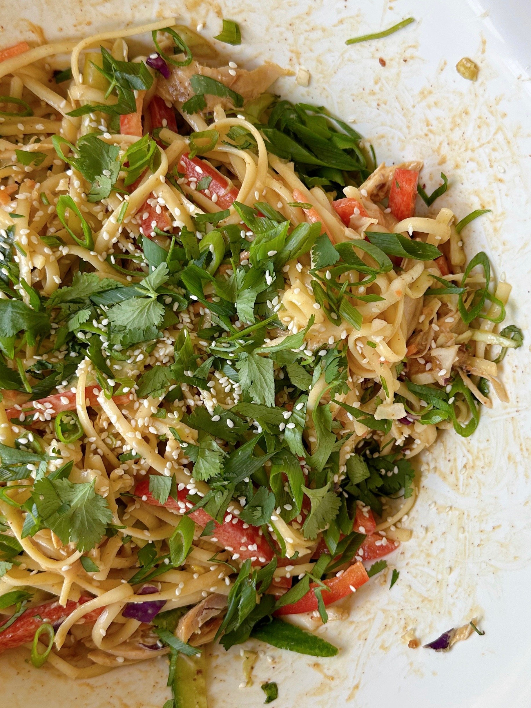 Easy Asian Noodle Salad