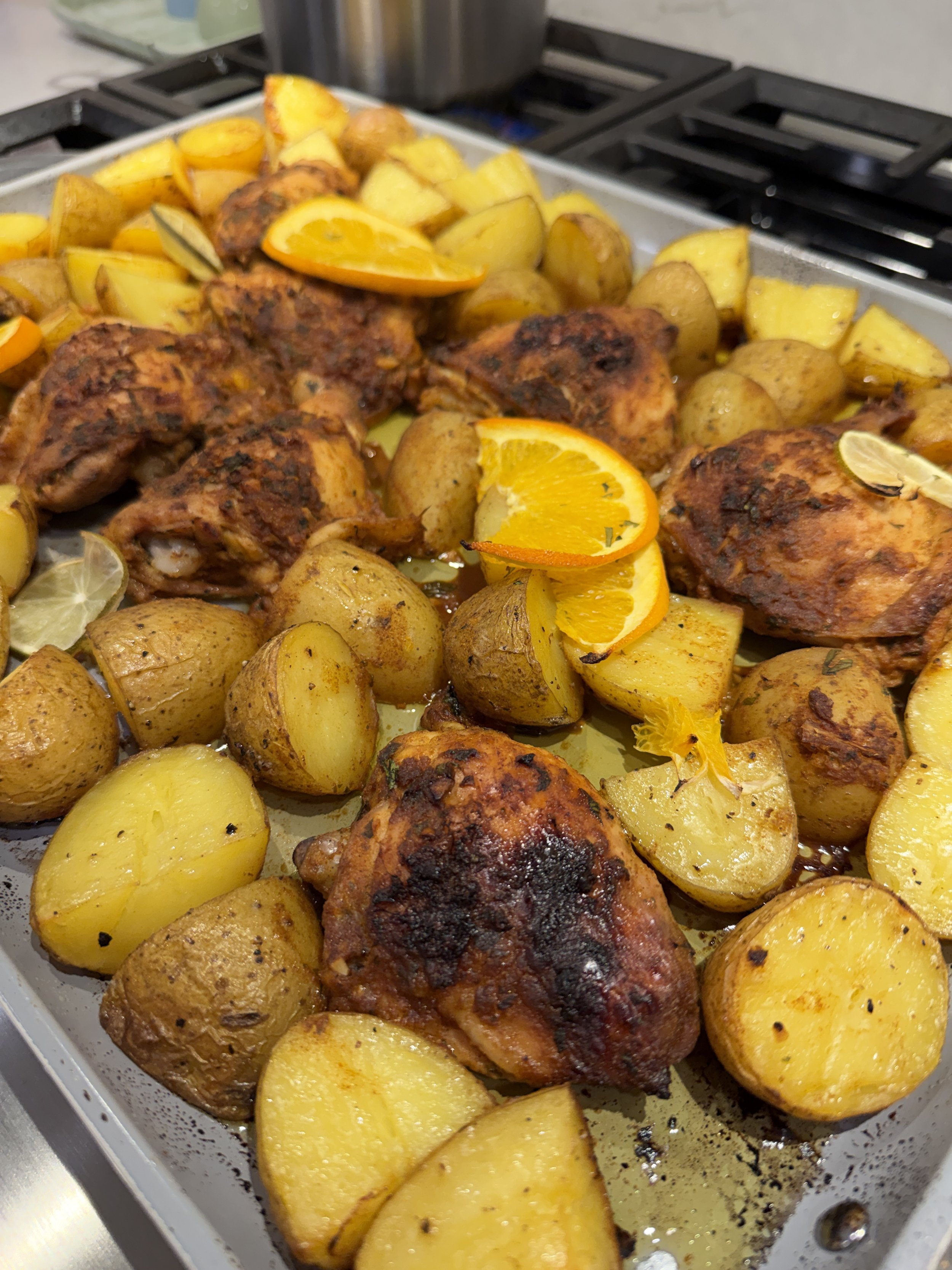 Mexican Roasted Chicken Thighs