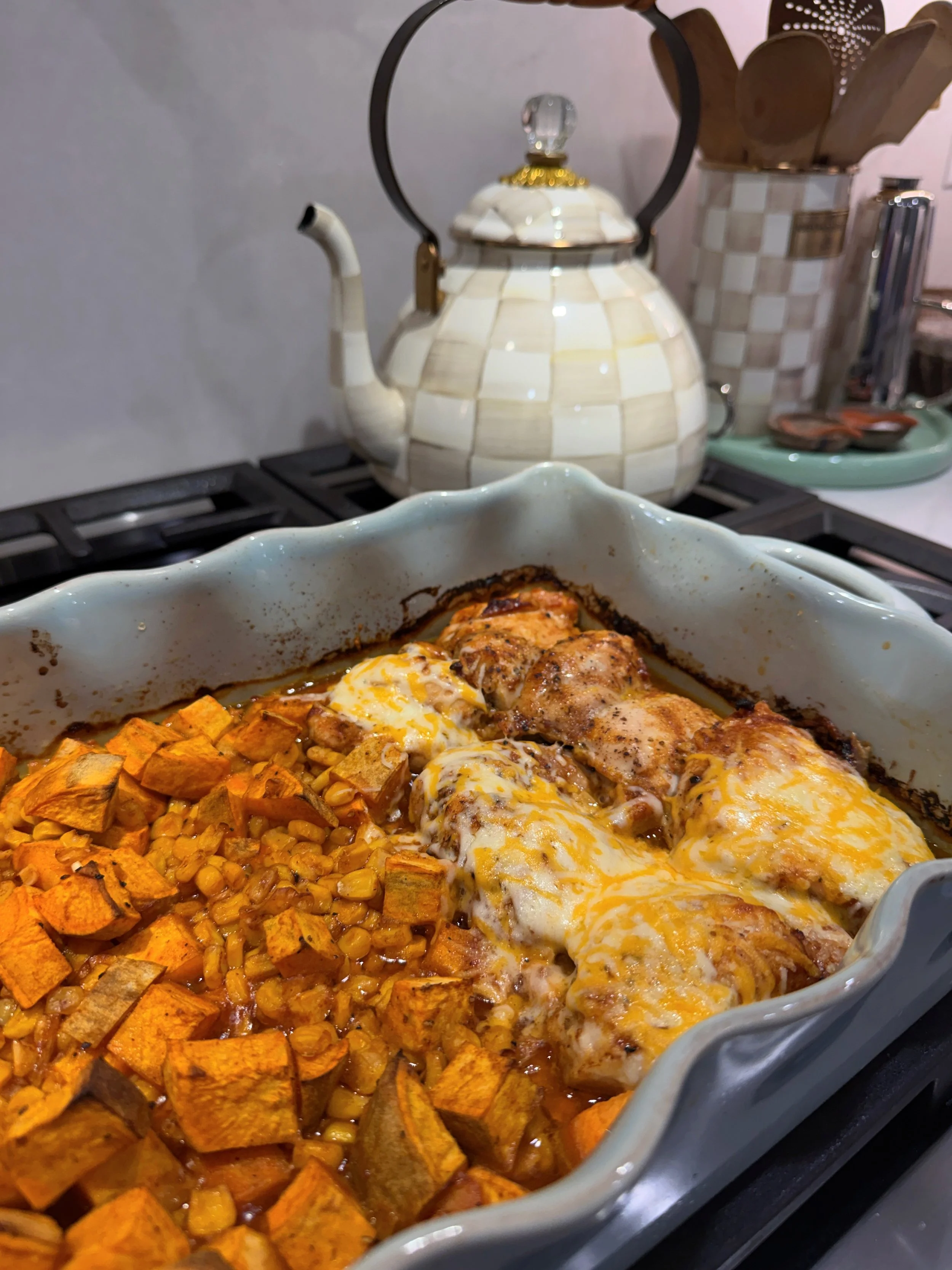 Easy BBQ Chicken Dinner