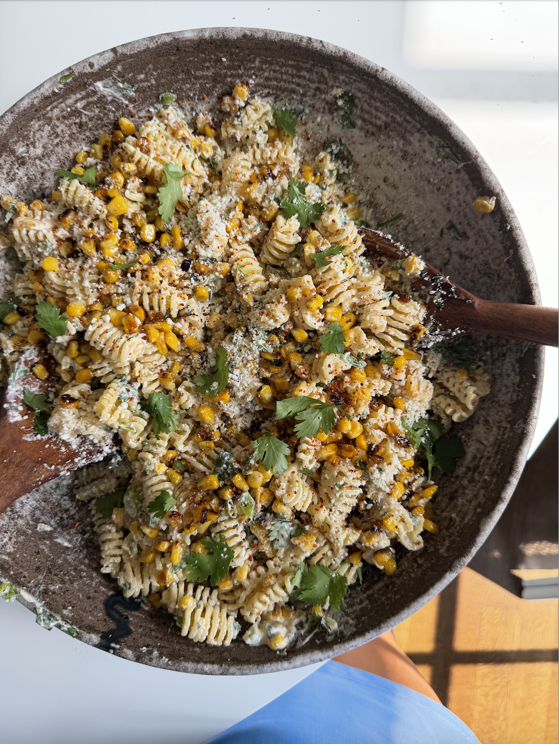 Summer Street Corn Pasta Salad
