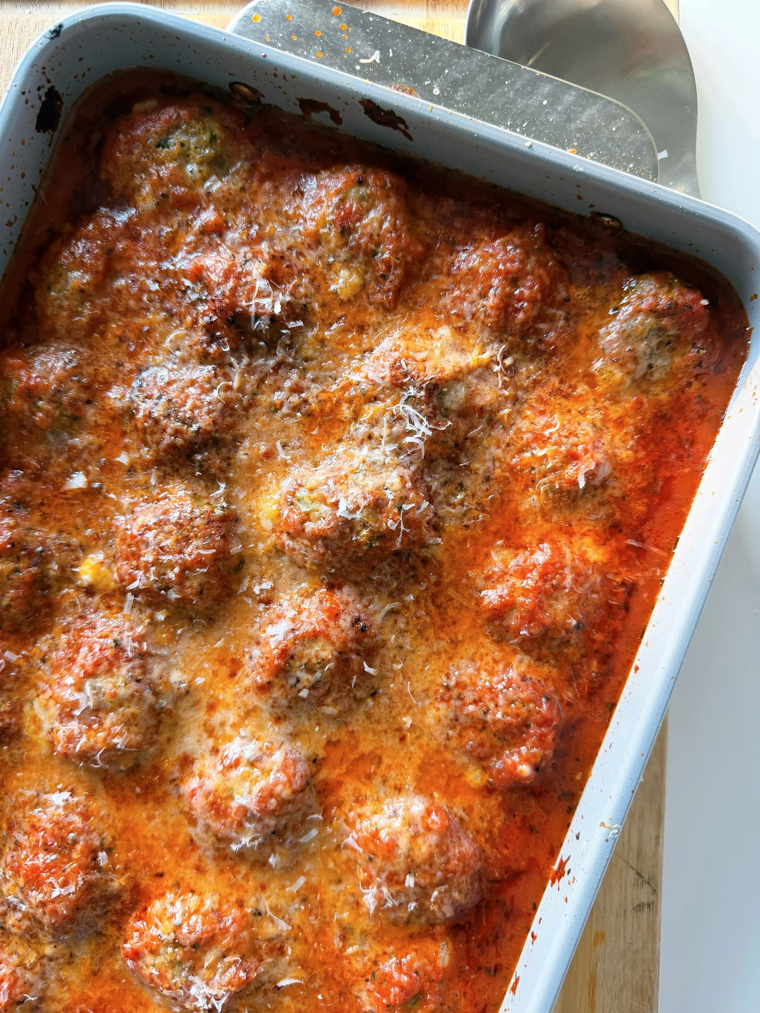 Make Ahead Baked Meatballs