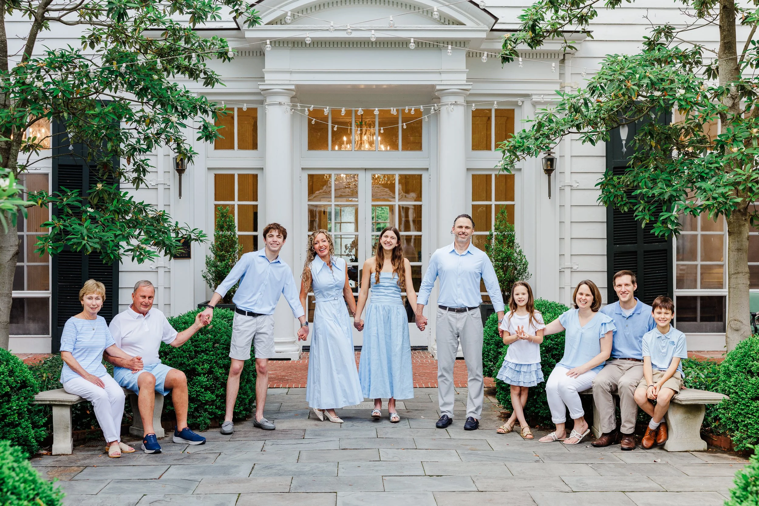 Family Photos at Duke Mansion