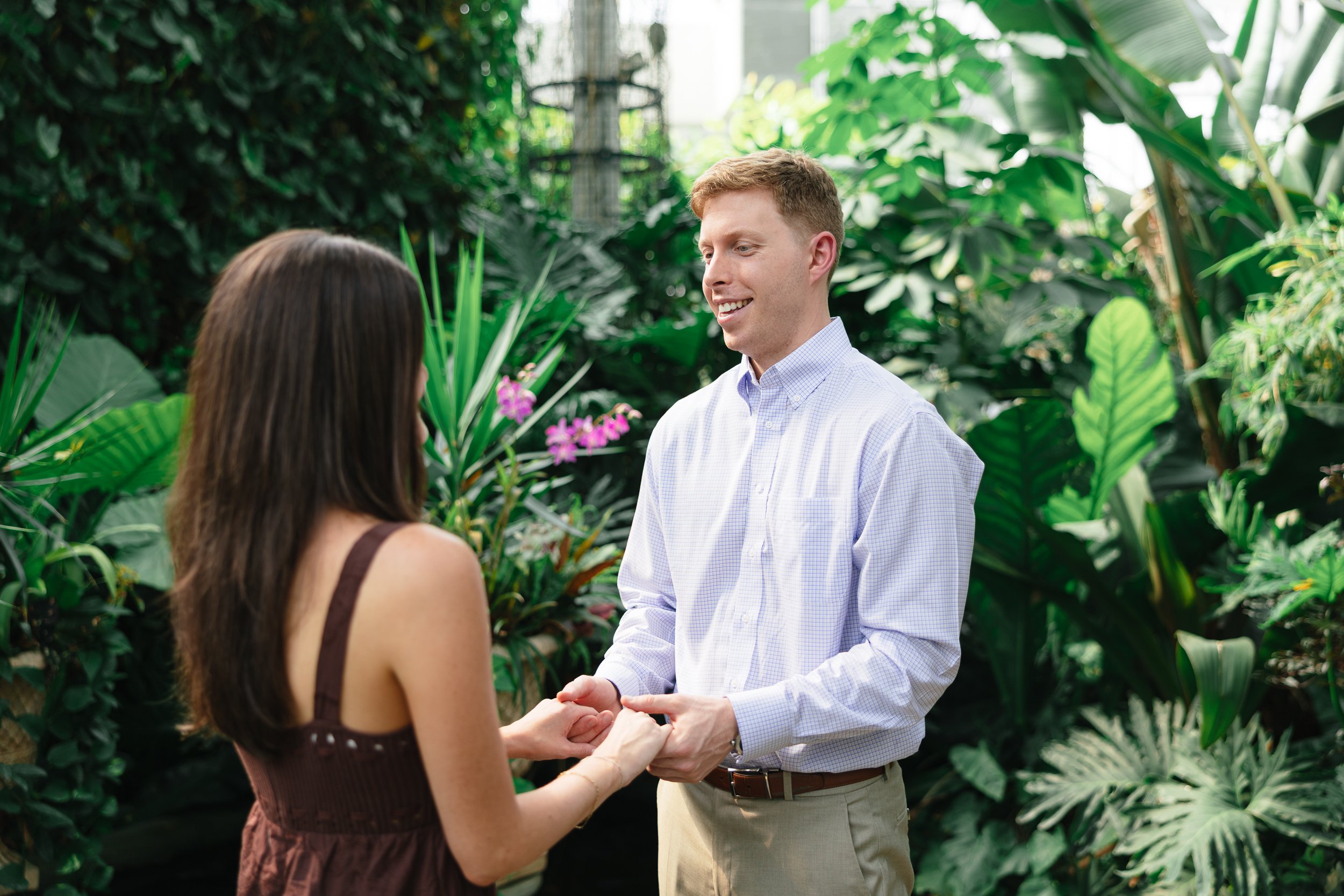 Propose at Daniel Stowe Conservancy by Charlotte Wedding Photographer ParksPictures