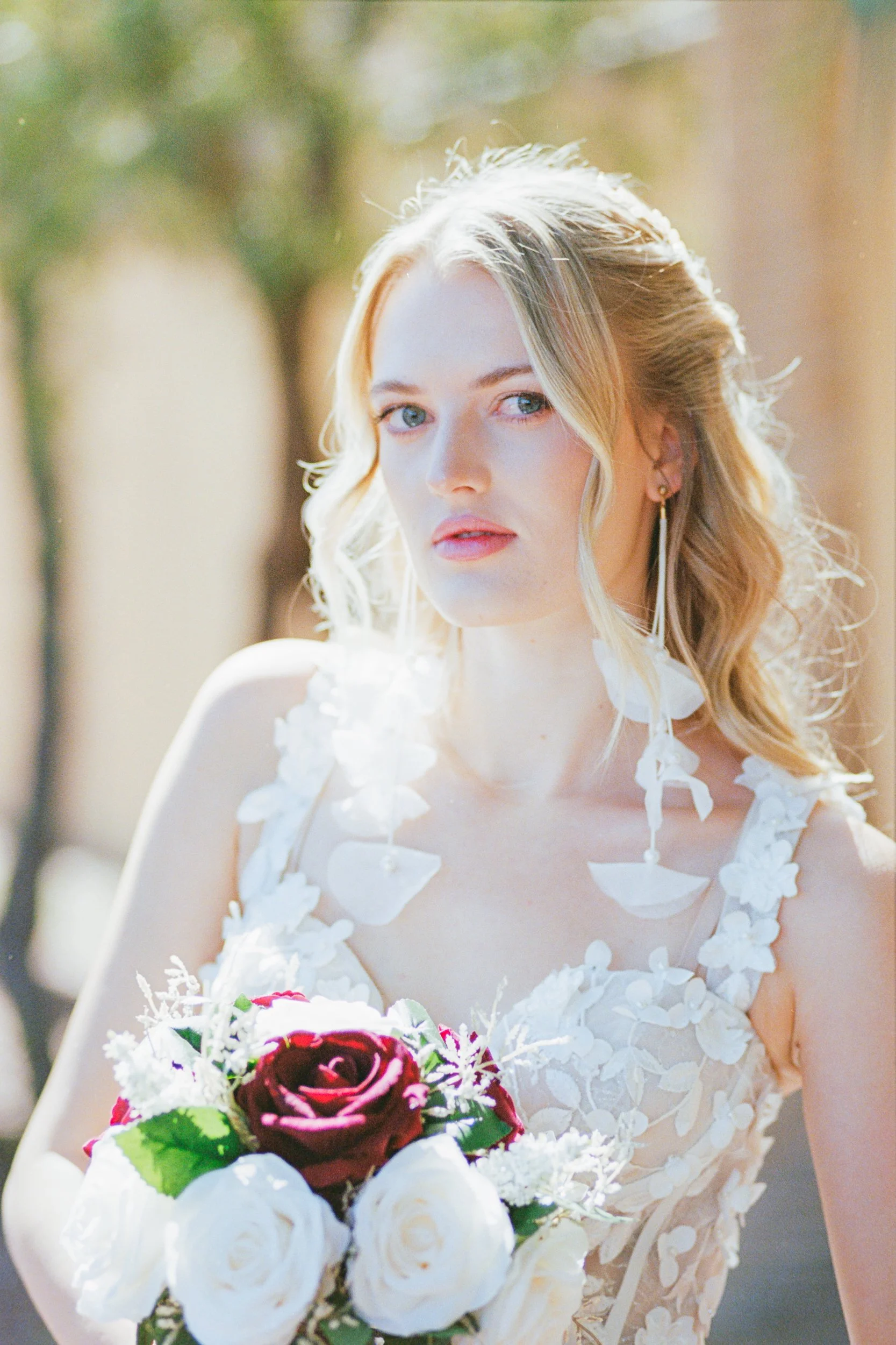 Film Bridal Portrait Session Charlotte NC Photographer